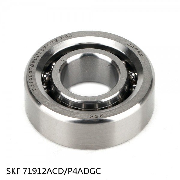 71912ACD/P4ADGC SKF Super Precision,Super Precision Bearings,Super Precision Angular Contact,71900 Series,25 Degree Contact Angle