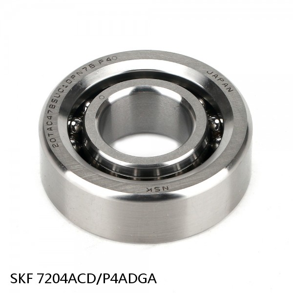 7204ACD/P4ADGA SKF Super Precision,Super Precision Bearings,Super Precision Angular Contact,7200 Series,25 Degree Contact Angle #1 small image