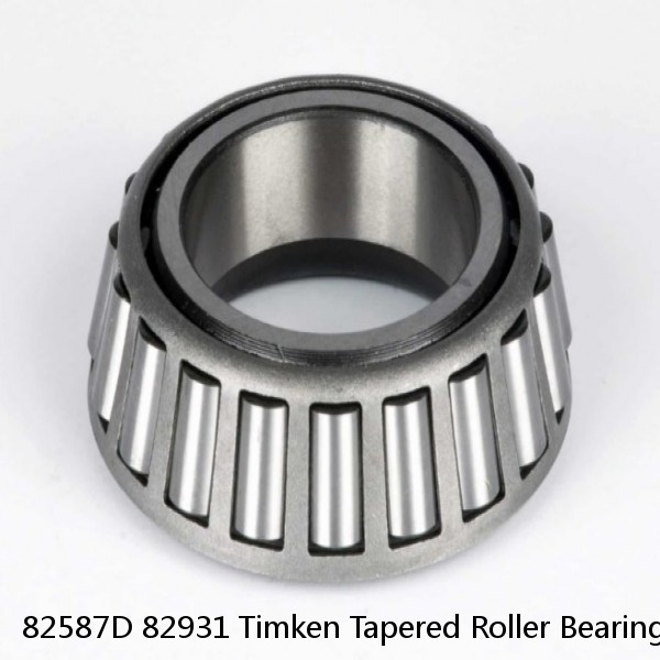 82587D 82931 Timken Tapered Roller Bearings #1 small image
