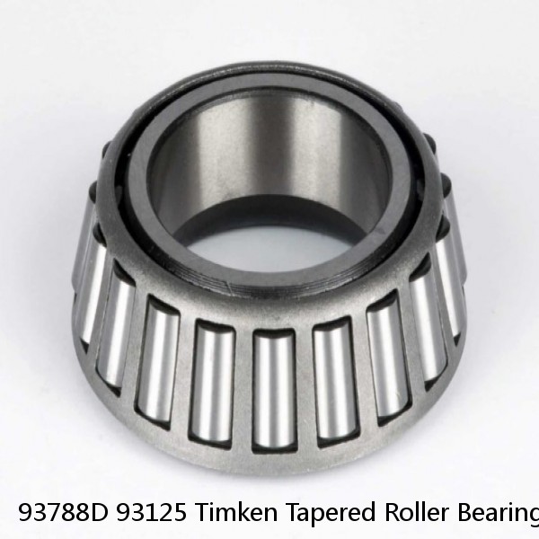93788D 93125 Timken Tapered Roller Bearings #1 small image