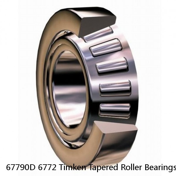 67790D 6772 Timken Tapered Roller Bearings #1 image